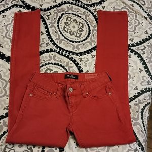 Guess mid rise skinny jeans